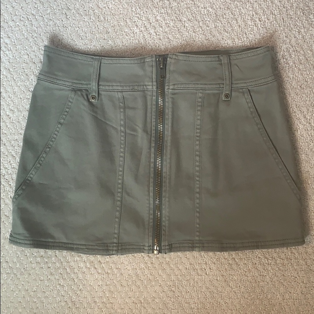 Free People Green Skirt